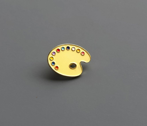 Значок эмалированный "Палитра"