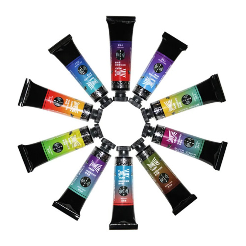 Акварель Super Vision с грануляцией CAAM "Watercolor layered", в тубе 15 мл, S5 Blue violet