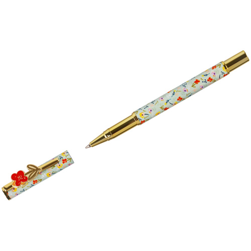 Ручка шариковая MESHU "Bloom" синяя, 1,0 мм