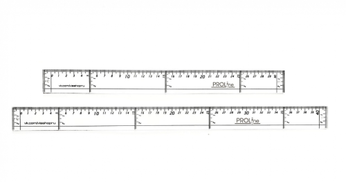 Линейка противоударная PROLine 50 см