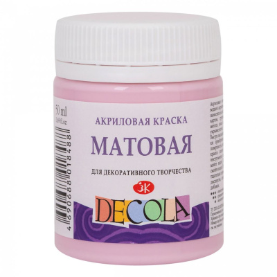 Акрил "Decola" 50 мл матовый Сакура