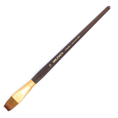 Кисть синтетика №18 плоская Малевичъ "Клод"