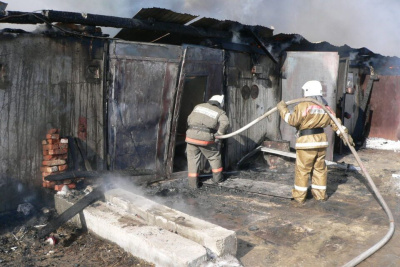 В Якутии участились пожары в гаражах / ЯСИА   Республика Саха (Якутия)