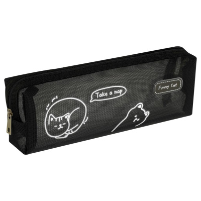 Пенал мягкий MESHU "Funny" 215*40*85 мм, нейлон-сетка