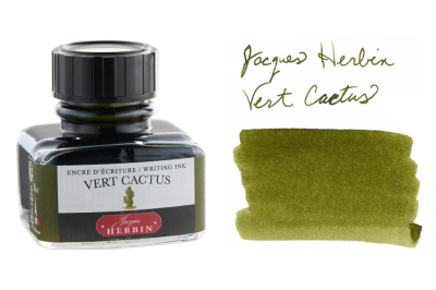 Чернила в банке Herbin, 30 мл, Vert Cactus