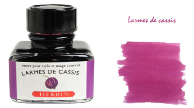 Чернила в банке Herbin, 30 мл, Larmes de cassis Пурпурный