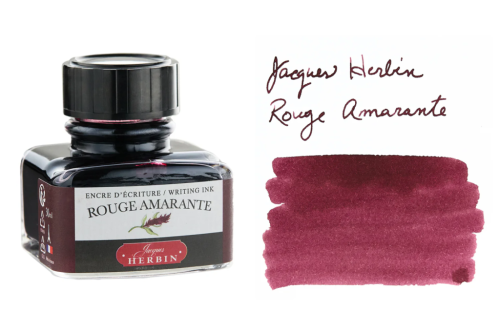 Чернила в банке Herbin, 30 мл, Rouge Amarante