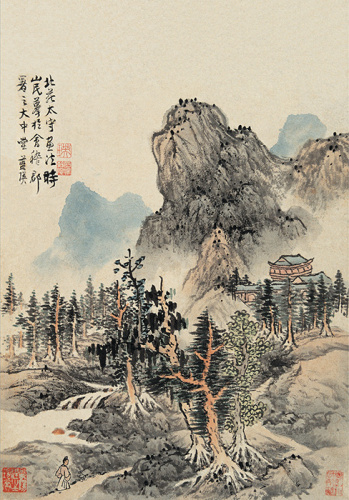 Тетрадь "Пейзаж"