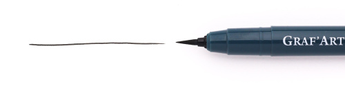 Ручка капиллярная Малевичъ "Graf'Art" кисть тонкая S