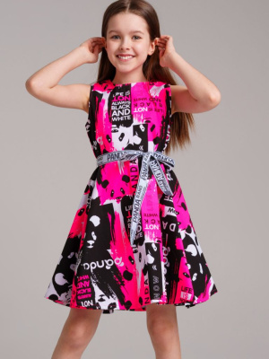 Платье текстильное для девочек