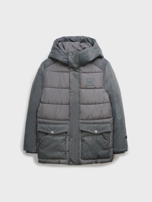 Куртка текстильная с полиуретановым покрытием для мальчиков