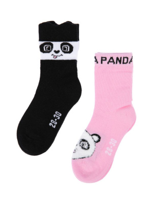 Носки трикотажные для девочек, 2 пары в комплекте