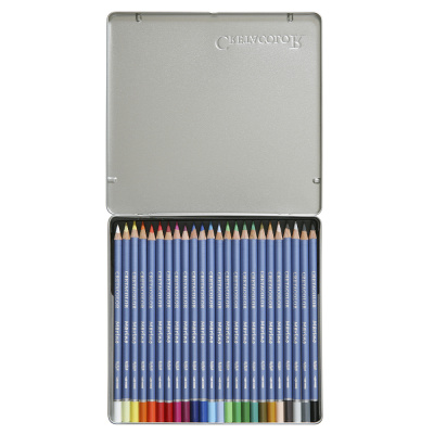 Набор карандашей акварельных Cretacolor "Marino" 24 цв, в металлической коробке
