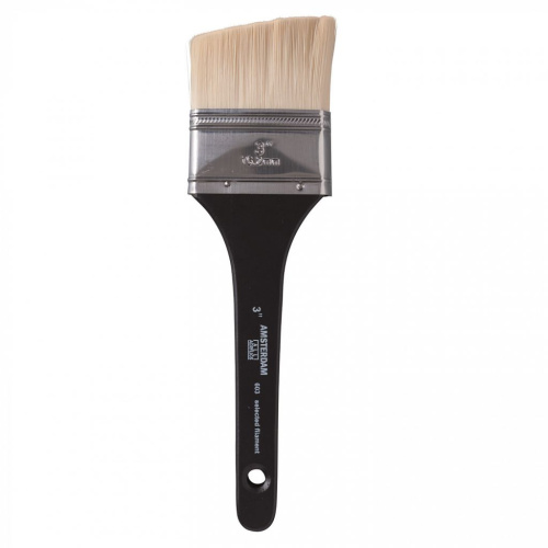 Кисть синтетика №3 плоская Talens "Amsterdam" 603