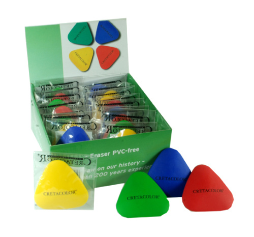 Ластик Cretacolor треугольной формы