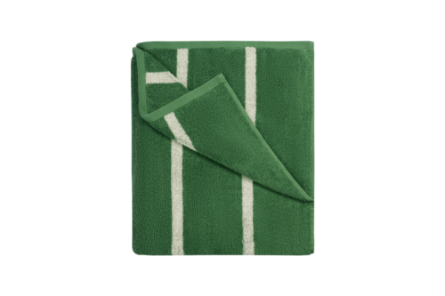 Полотенце пляжное с шопером в комплекте Нежно-Зеленый/Молочный