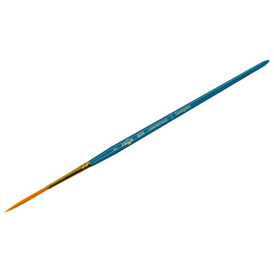 Кисть синтетика №2 лайнер Гамма "Галерея" короткая ручка