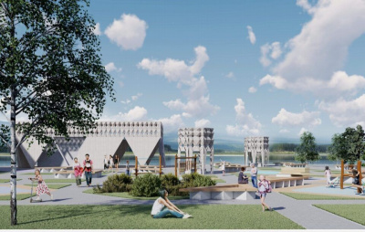 В Нюрбе начнут благоустройство набережной реки Вилюй / ЯСИА   