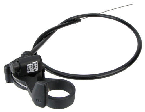 Выносной блокиратор хода вилки ROCKSHOX POPLOC (черный левый)