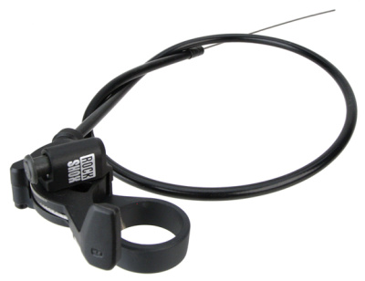 Выносной блокиратор хода вилки ROCKSHOX POPLOC (черный левый)