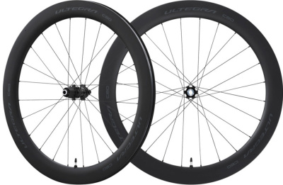 Комплект колес 28" для шоссе Shimano Ultegra WH-8170-С60 (черный 28" передний и задний (пара))
