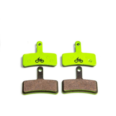 Тормозные колодки для велосипеда Clark's EVRS863X2 увеличенной мощности для электровелосипедов (Tektro Dorado) (металлизированные (sintered))
