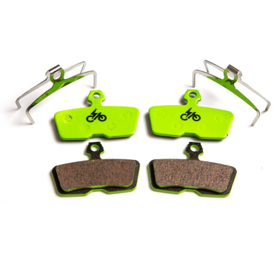 Тормозные колодки для велосипеда Clark's EVRS858X2 увеличенной мощности для электровелосипедов (Avid Code R, 2011+) (металлизированные (sintered))