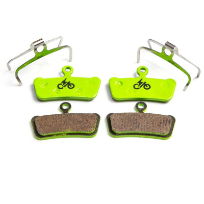 Тормозные колодки для велосипеда Clark's EVRS859X2 увеличенной мощности для электровелосипедов (Avid XO, Elixir) (металлизированные (sintered))
