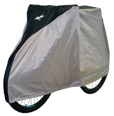 Чехол - накидка для велосипеда Старт II 26&quot;-28&quot; (черный / серый)