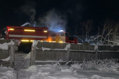 В якутском селе Сунтар при пожаре погибли шесть человек, в том числе четыре ребенка / ЯСИА  Сунтарский Республика Саха (Якутия)