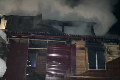 В Якутии при пожаре погиб человек / ЯСИА   Республика Саха (Якутия)