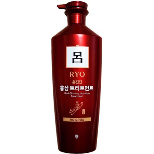 Питательная маска для волос и кожи головы с женьшенем RYO Hongjindan Red Ginseng Nutrition Treatment