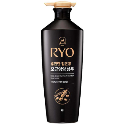 Шампунь для объёма волос с чёрными бобами RYO Black Bean Hair Root Nutrition Shampoo