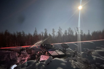 В Якутии перевернулся трактор. Погиб пассажир / ЯСИА   Республика Саха (Якутия)