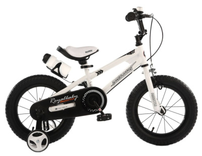 Детский велосипед Royal Baby Freestyle 14, год 2024, цвет Белый