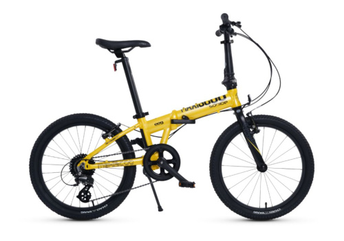 Детский велосипед Maxiscoo S009 20, год 2024, цвет Желтый