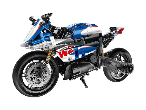 6834_MK Конструктор Blue motorcycle