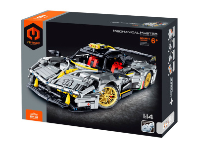 9814_MK Конструктор Grey Supercar