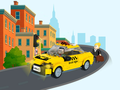 Бриксити AB-1301 Конструктор Такси