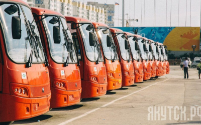 В городе Якутске усовершенствуют систему общественного транспорта / ЯСИА Якутск Якутск Республика Саха (Якутия)