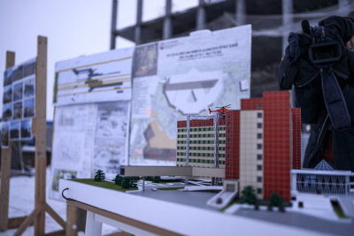 Строительство онкологического диспансера в Якутске идет с опережением графика / Виктория Сергеева Якутск Якутск Республика Саха (Якутия)