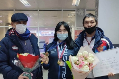 Лучница Рената Курчатова вернулась в Якутск / ЯСИА   Республика Саха (Якутия)