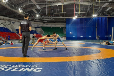 Определились финалисты первого дня чемпионата Дальнего Востока по вольной борьбе / Дьулустаан Сергеев   