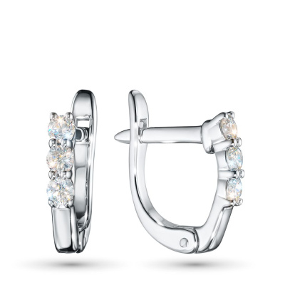 Серьги из серебра э0612сг09170500