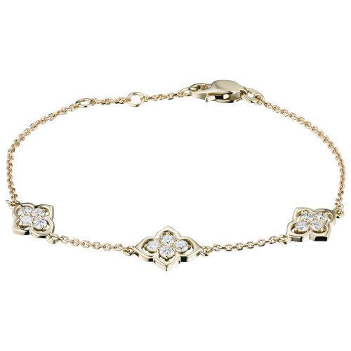 Браслет из желтого золота э0312бр04210026