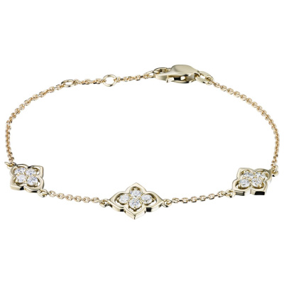 Браслет из желтого золота э0312бр04210026