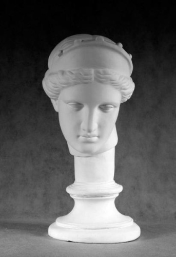 Гипс Голова Венера Капуа (с кокошником)