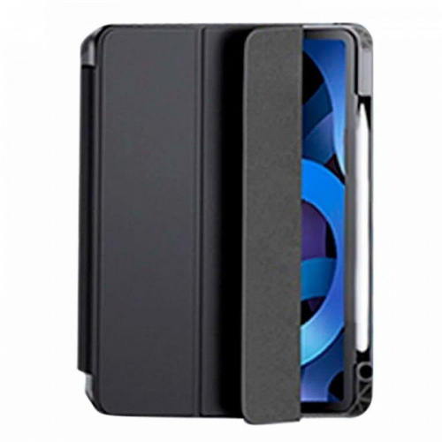 Чехол-книжка WIWU Magnetic Folio Case для Apple iPad 10 (2022)/iPad 11 (2025) (полиуретан с подставкой/отсек для стилуса) (черный)