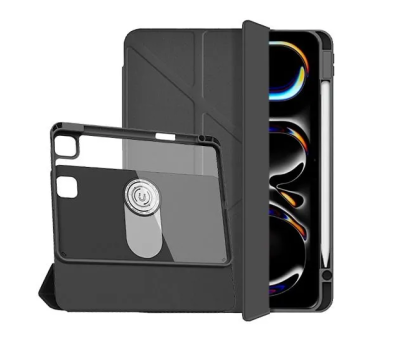 Чехол-книжка WIWU 360° Rotation Magnetic Protection Case для Apple iPad Air 13 (2024)/Air 13 (2025) (полиуретан с подставкой) (черный)