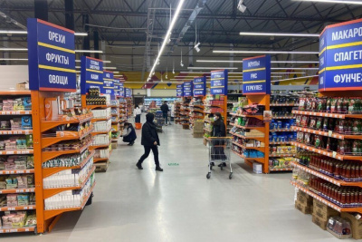 В "Максмаркете" рассказали о наличии продовольствия на прилавках / Виктория Сергеева   